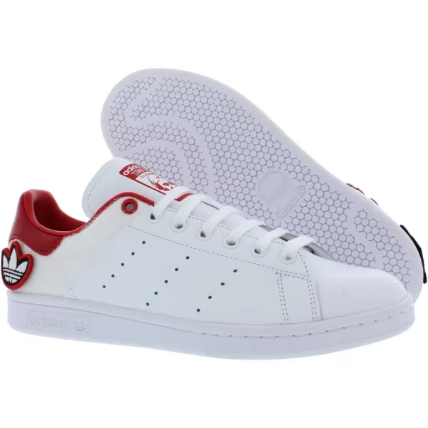 imageadidas Mens Stan Smith ShoesWhiteRed