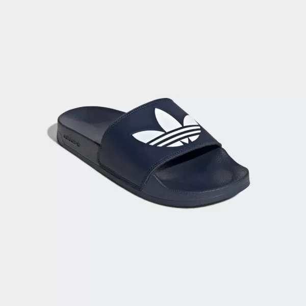 imageadidas Originals Mens Adilette Lite SlideCollegiate NavyWhiteCollegiate Navy