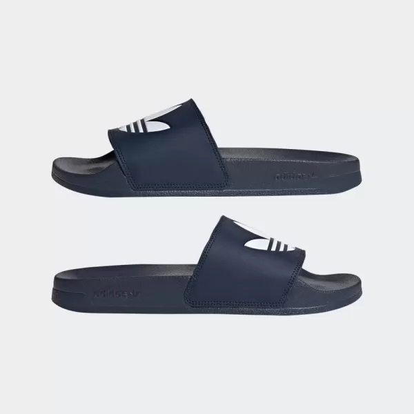 imageadidas Originals Mens Adilette Lite SlideCollegiate NavyWhiteCollegiate Navy