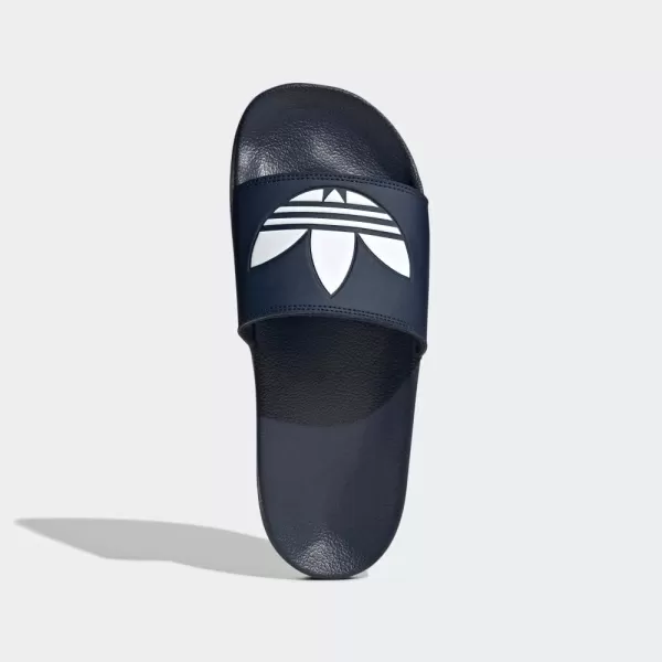 imageadidas Originals Mens Adilette Lite SlideCollegiate NavyWhiteCollegiate Navy