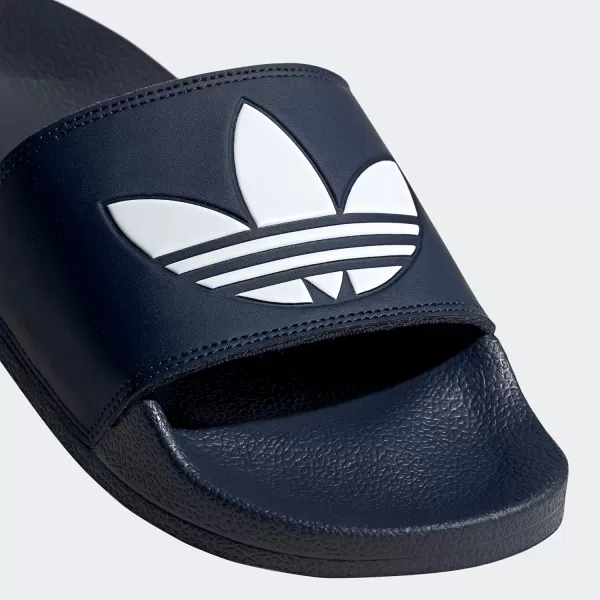 imageadidas Originals Mens Adilette Lite SlideCollegiate NavyWhiteCollegiate Navy