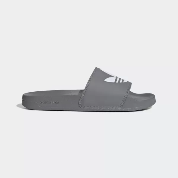 imageadidas Originals Mens Adilette Lite SlideGreyWhiteGrey