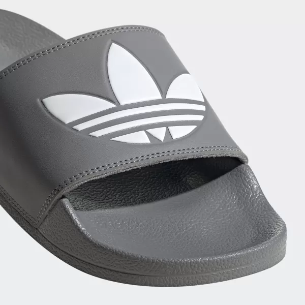 imageadidas Originals Mens Adilette Lite SlideGreyWhiteGrey