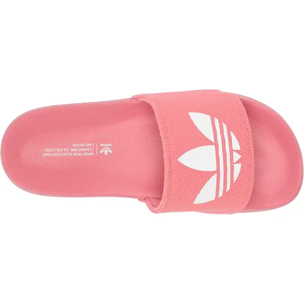 imageadidas Originals Mens Adilette Lite SlideHazy RoseFootwear WhiteHazy Rose