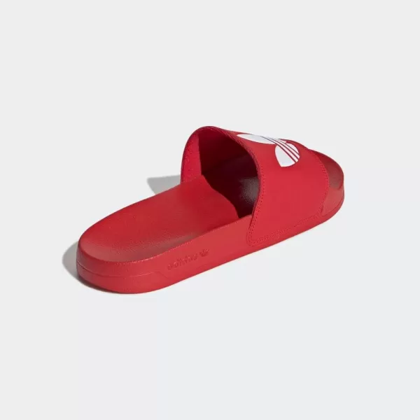 imageadidas Originals Mens Adilette Lite SlideScarletWhiteScarlet