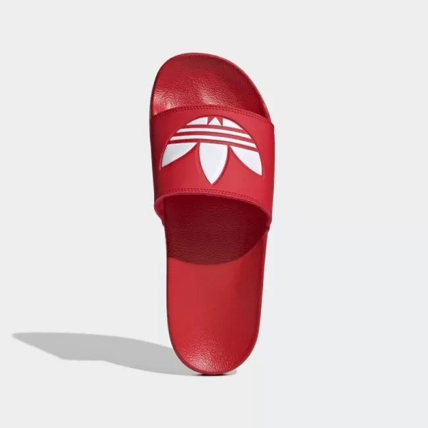 imageadidas Originals Mens Adilette Lite SlideScarletWhiteScarlet