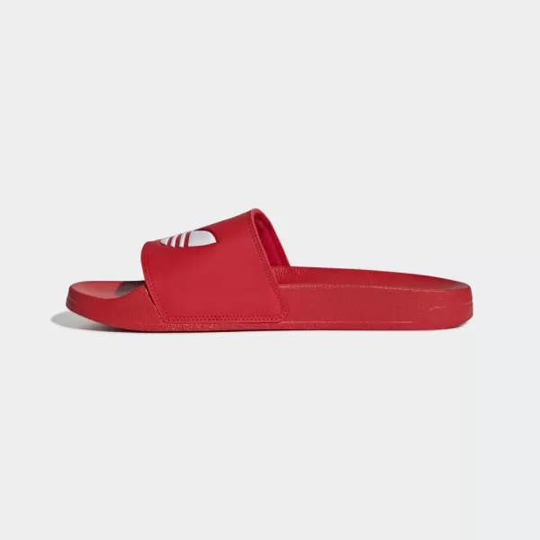 imageadidas Originals Mens Adilette Lite SlideScarletWhiteScarlet