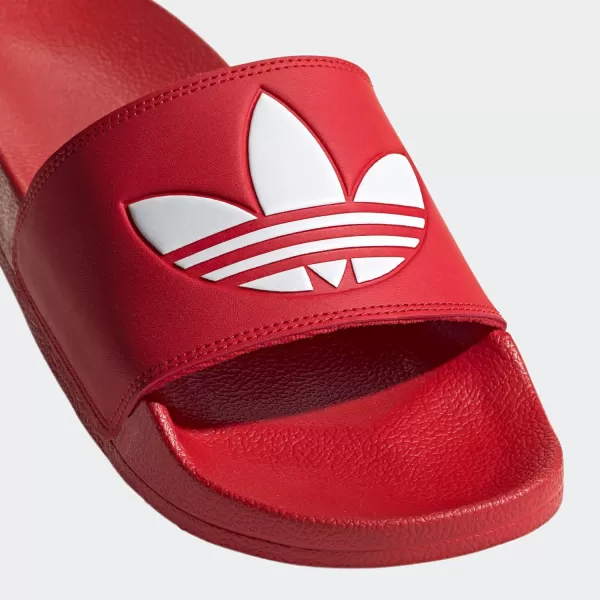 imageadidas Originals Mens Adilette Lite SlideScarletWhiteScarlet