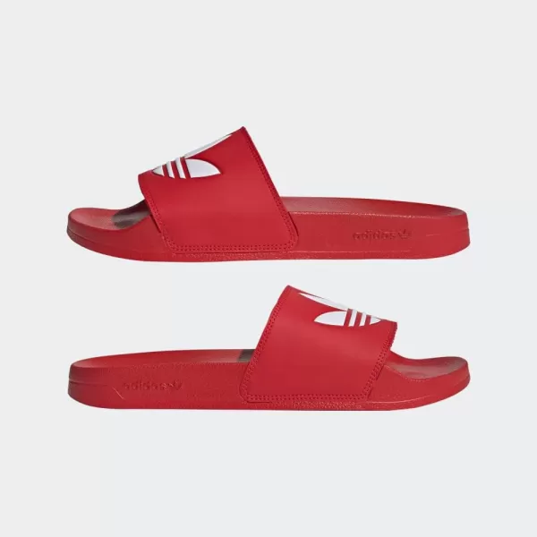 imageadidas Originals Mens Adilette Lite SlideScarletWhiteScarlet