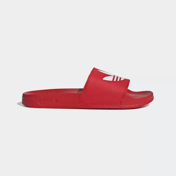 imageadidas Originals Mens Adilette Lite SlideScarletWhiteScarlet