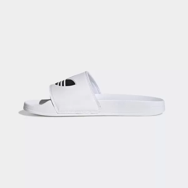 imageadidas Originals Mens Adilette Lite SlideWhiteCore BlackWhite