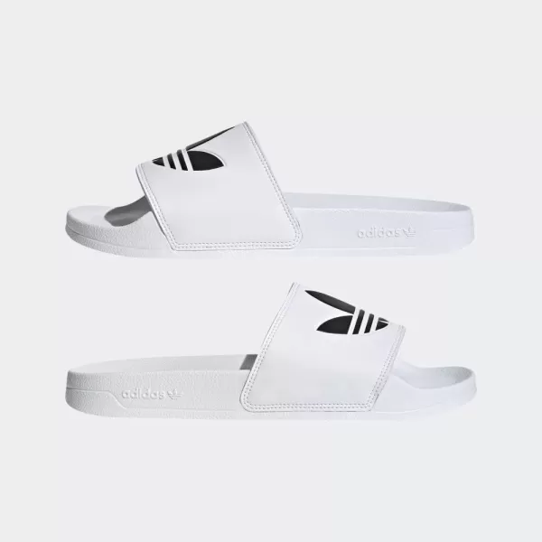 imageadidas Originals Mens Adilette Lite SlideWhiteCore BlackWhite