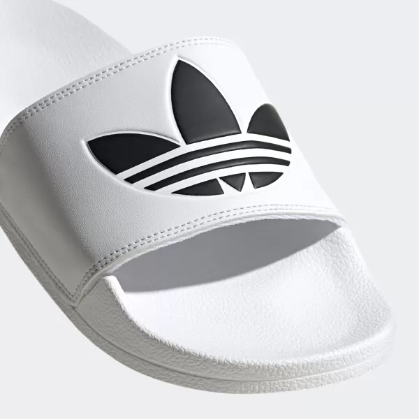 imageadidas Originals Mens Adilette Lite SlideWhiteCore BlackWhite