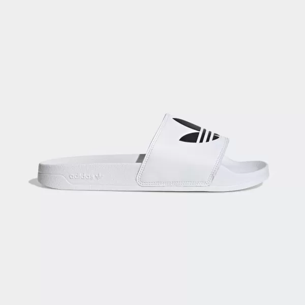 imageadidas Originals Mens Adilette Lite SlideWhiteCore BlackWhite