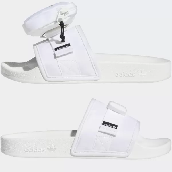 imageadidas Originals Mens Adilette Lite SlideWhiteWhiteBlack