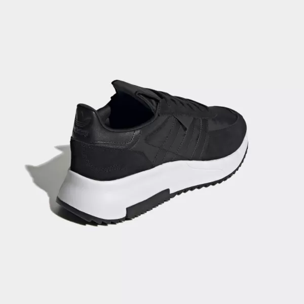 imageadidas Originals Mens Retropy F2 SneakerBlackBlackWhite