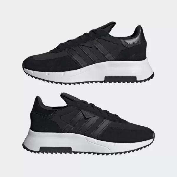 imageadidas Originals Mens Retropy F2 SneakerBlackBlackWhite