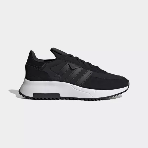 imageadidas Originals Mens Retropy F2 SneakerBlackBlackWhite