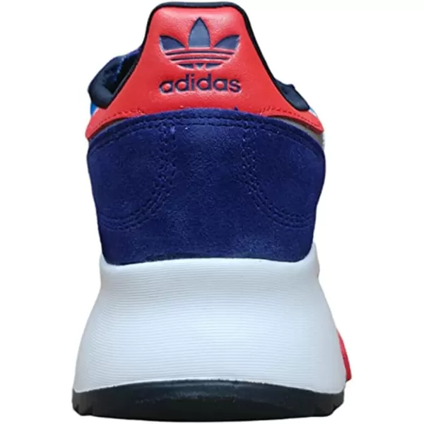 imageadidas Originals Mens Retropy F2 SneakerBlue RushSilver MetallicLegacy Indigo