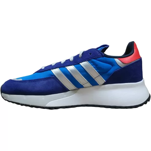 imageadidas Originals Mens Retropy F2 SneakerBlue RushSilver MetallicLegacy Indigo