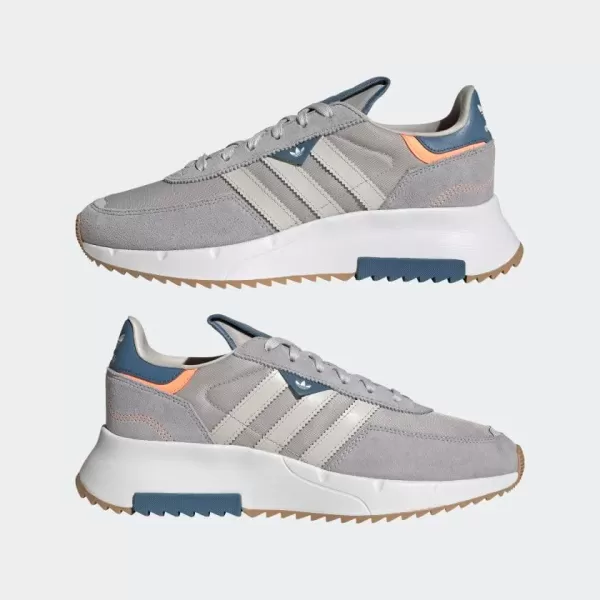 imageadidas Originals Mens Retropy F2 SneakerGrey TwoGrey OneHalo Silver