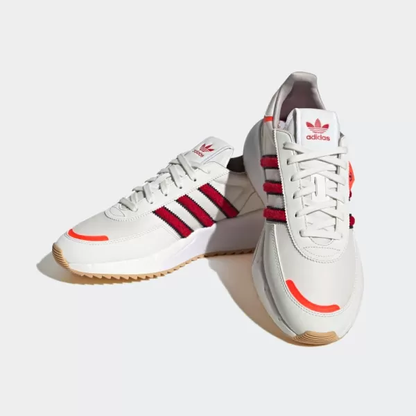 imageadidas Originals Mens Retropy F2 SneakerWhiteBetter ScarletSolar Red