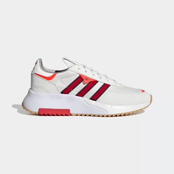 imageadidas Originals Mens Retropy F2 SneakerWhiteBetter ScarletSolar Red