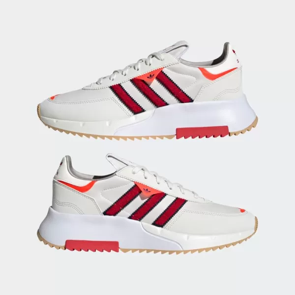 imageadidas Originals Mens Retropy F2 SneakerWhiteBetter ScarletSolar Red