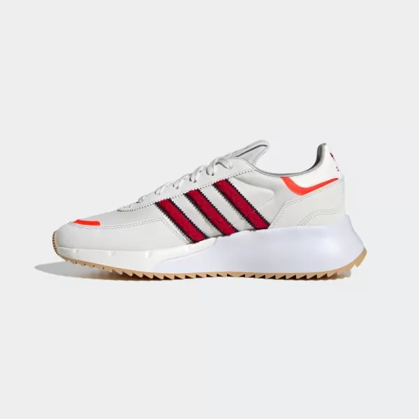 imageadidas Originals Mens Retropy F2 SneakerWhiteBetter ScarletSolar Red