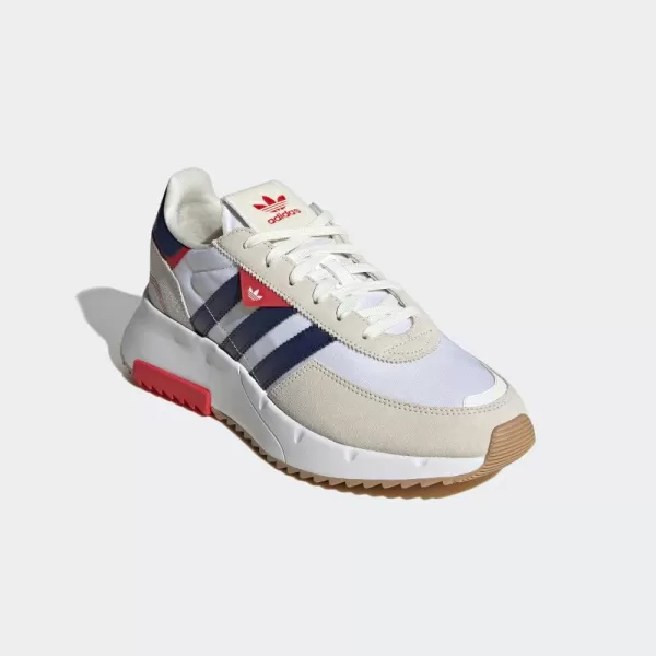 imageadidas Originals Mens Retropy F2 SneakerWhiteDark BlueOff White