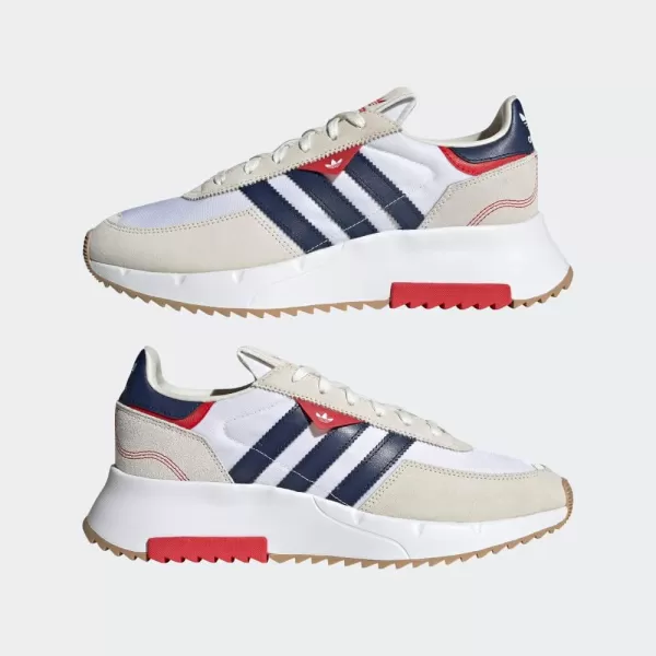 imageadidas Originals Mens Retropy F2 SneakerWhiteDark BlueOff White