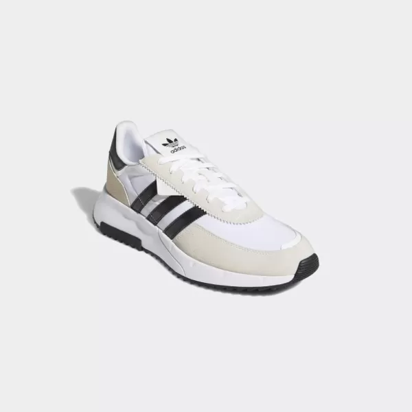 imageadidas Originals Mens Retropy F2 SneakerWhiteWhiteCore Black