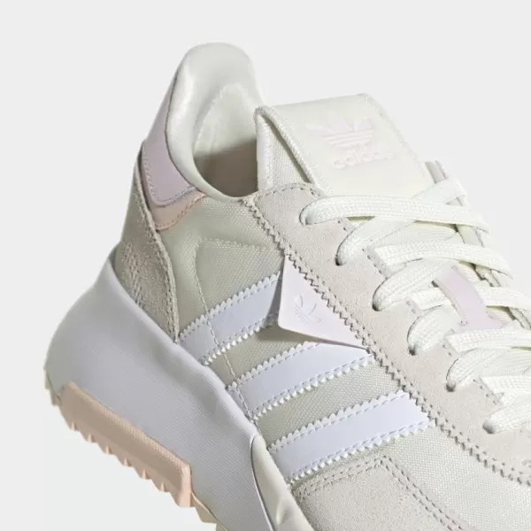 imageadidas Originals womens Retropy F2Off WhiteWhiteAlmost Pink