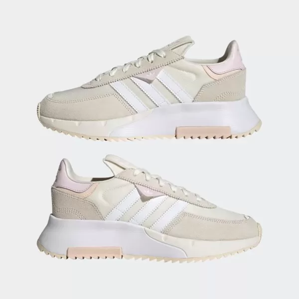 imageadidas Originals womens Retropy F2Off WhiteWhiteAlmost Pink