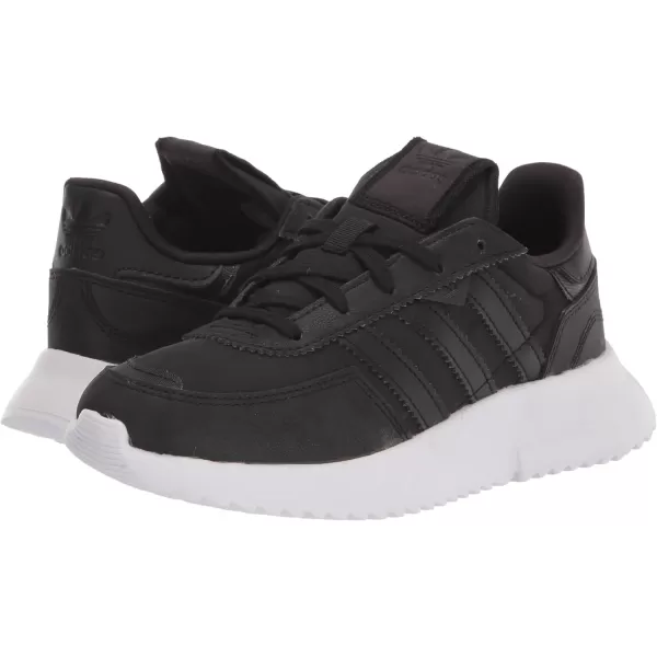 imageadidas UnisexChild Retropy F2 SneakerBlackBlackWhite