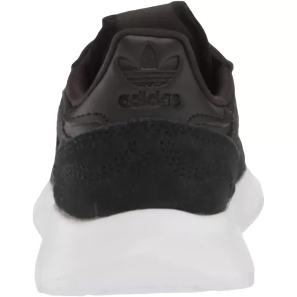 imageadidas UnisexChild Retropy F2 SneakerBlackBlackWhite Elastic