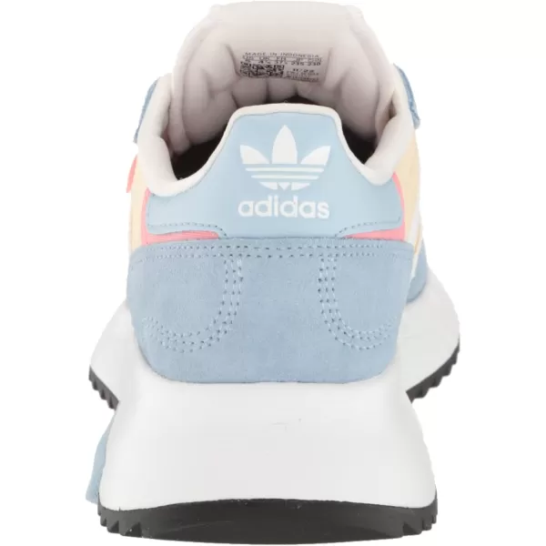 imageadidas UnisexChild Retropy F2 SneakerEcru TintWhiteClear Sky