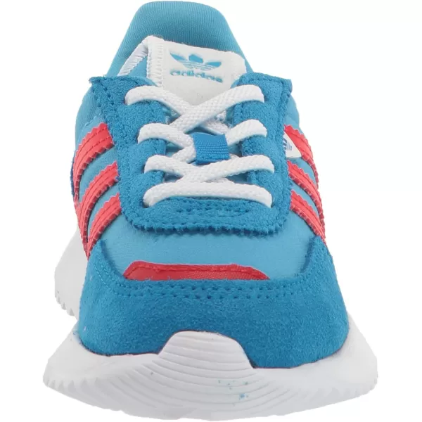 imageadidas UnisexChild Retropy F2 SneakerSky RushVivid RedBlue Rush