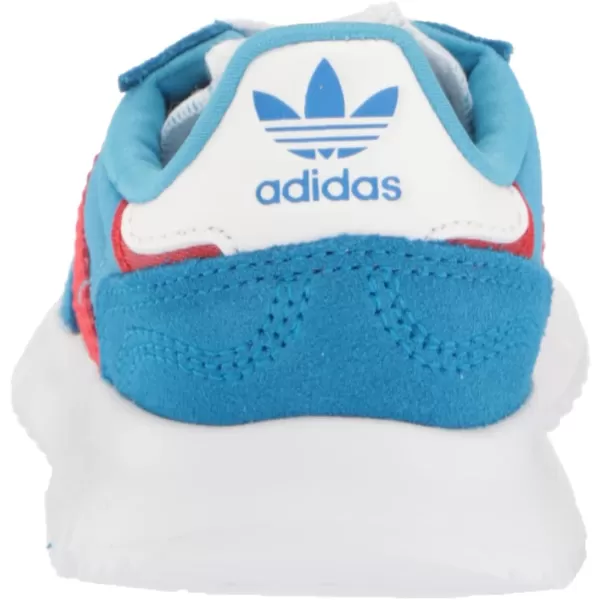 imageadidas UnisexChild Retropy F2 SneakerSky RushVivid RedBlue Rush