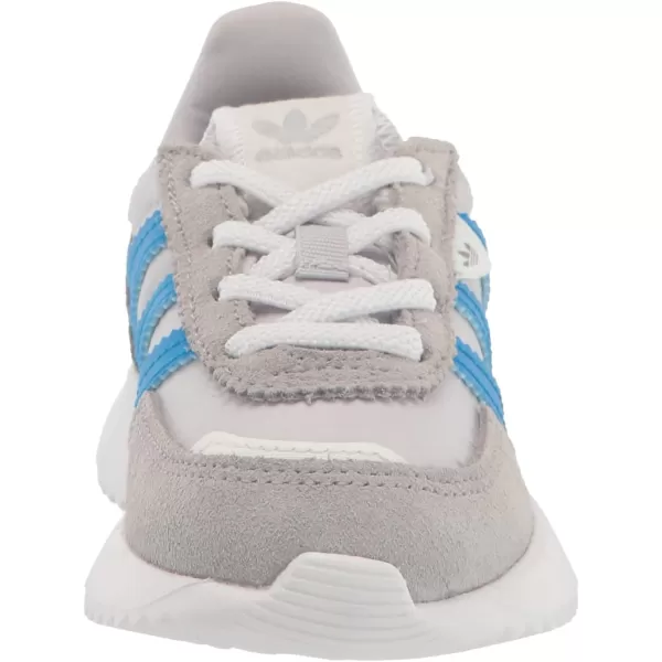 imageadidas UnisexChild Retropy F2 SneakerTeam Mid GreyBlue RushWhite Elastic