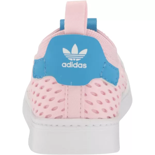 imageadidas UnisexChild Superstar 360 ShoesClear PinkWhitePulse Blue