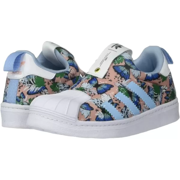 imageadidas UnisexChild Superstar 360 ShoesHaze CoralClear SkyWhite