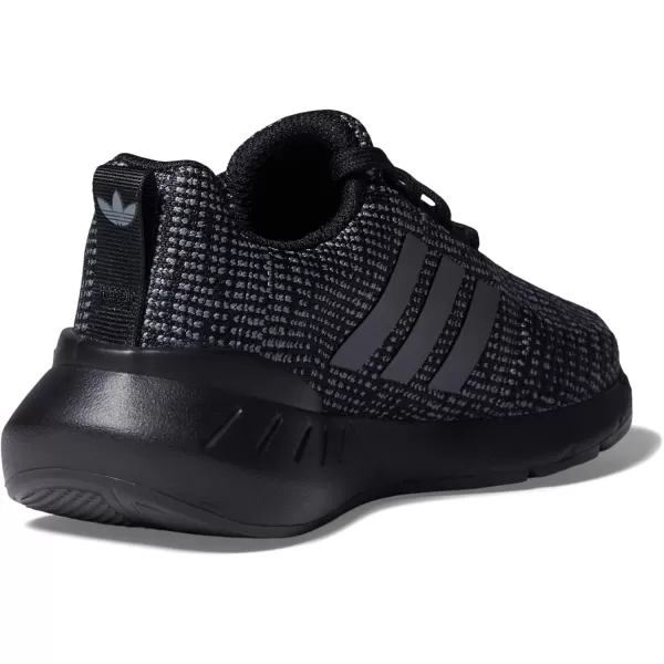 imageadidas UnisexChild Swift Run 22 SneakerBlackGrey