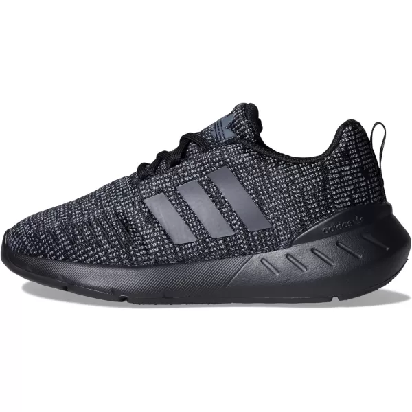 imageadidas UnisexChild Swift Run 22 SneakerBlackGrey