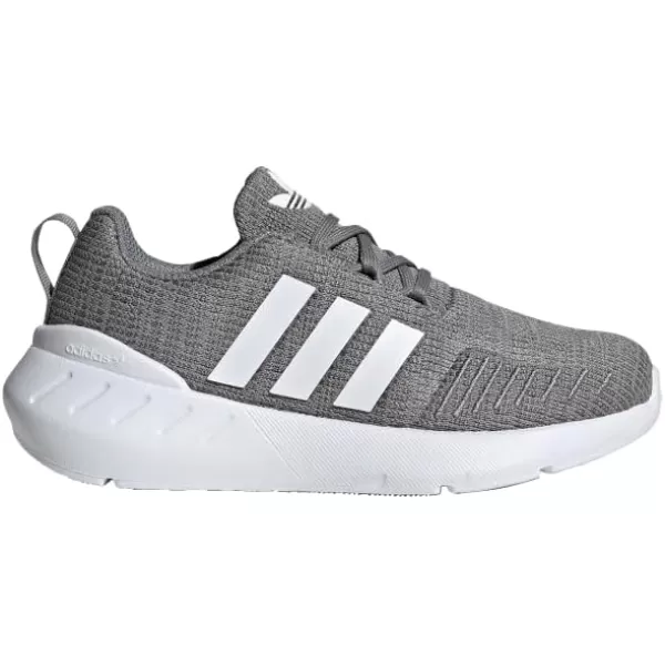 imageadidas UnisexChild Swift Run 22 SneakerGreyCore WhiteGrey