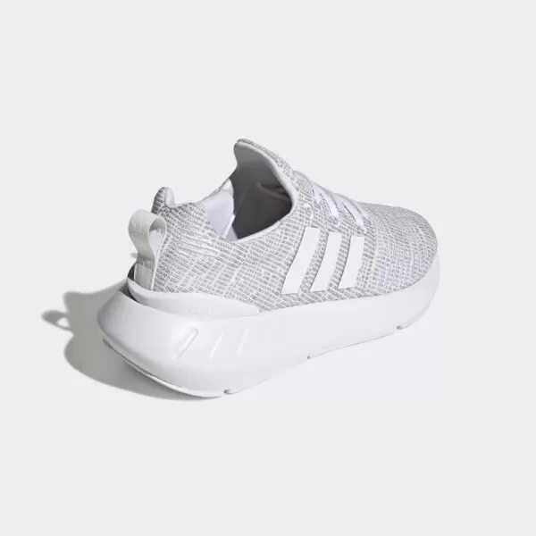 imageadidas UnisexChild Swift Run 22 SneakerWhiteGreyBlack