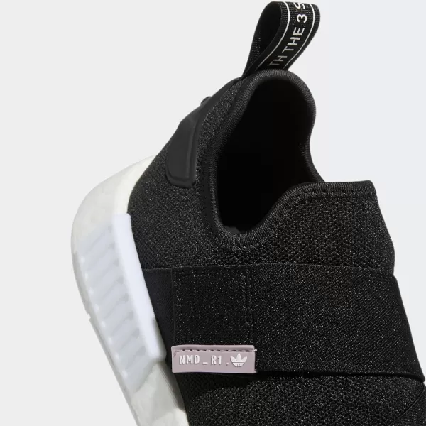 imageadidas Womens NMD R1 Slip On ShoesBlackBlackCore White