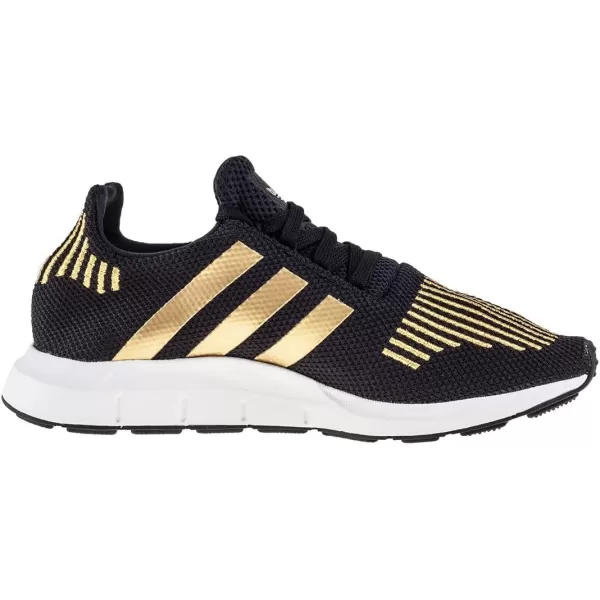 imageadidas Womens Swift Running ShoeBlack Core Black Gold Met Ftwr White