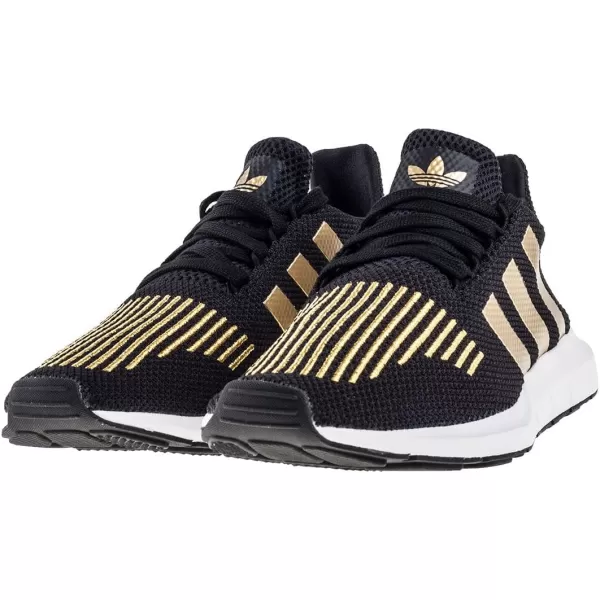 imageadidas Womens Swift Running ShoeBlack Core Black Gold Met Ftwr White