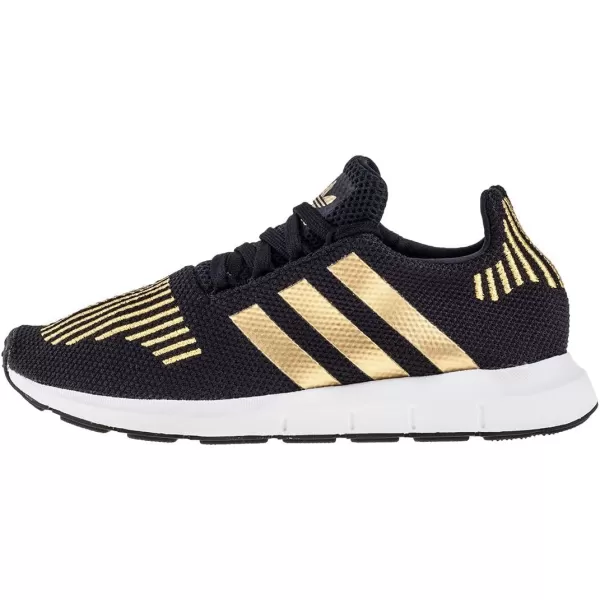 imageadidas Womens Swift Running ShoeBlack Core Black Gold Met Ftwr White